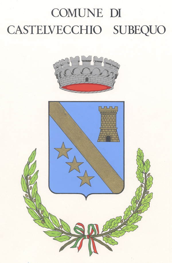 Emblema della Città di Castelvecchio Subequo (L’Aquila)